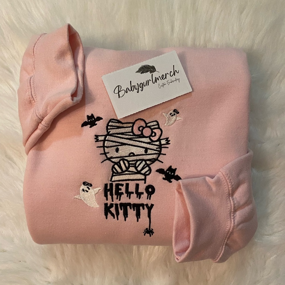 🕸️Spooky Kitty Halloween🎀 Crewneck